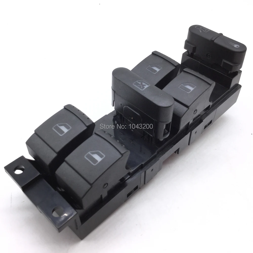 1J4959857D Window Master Switch Button For Volkswagen Golf Jetta Bora Passat B5 Seat Leon Toledo 1999-2006 OE# 1J4 959 857D