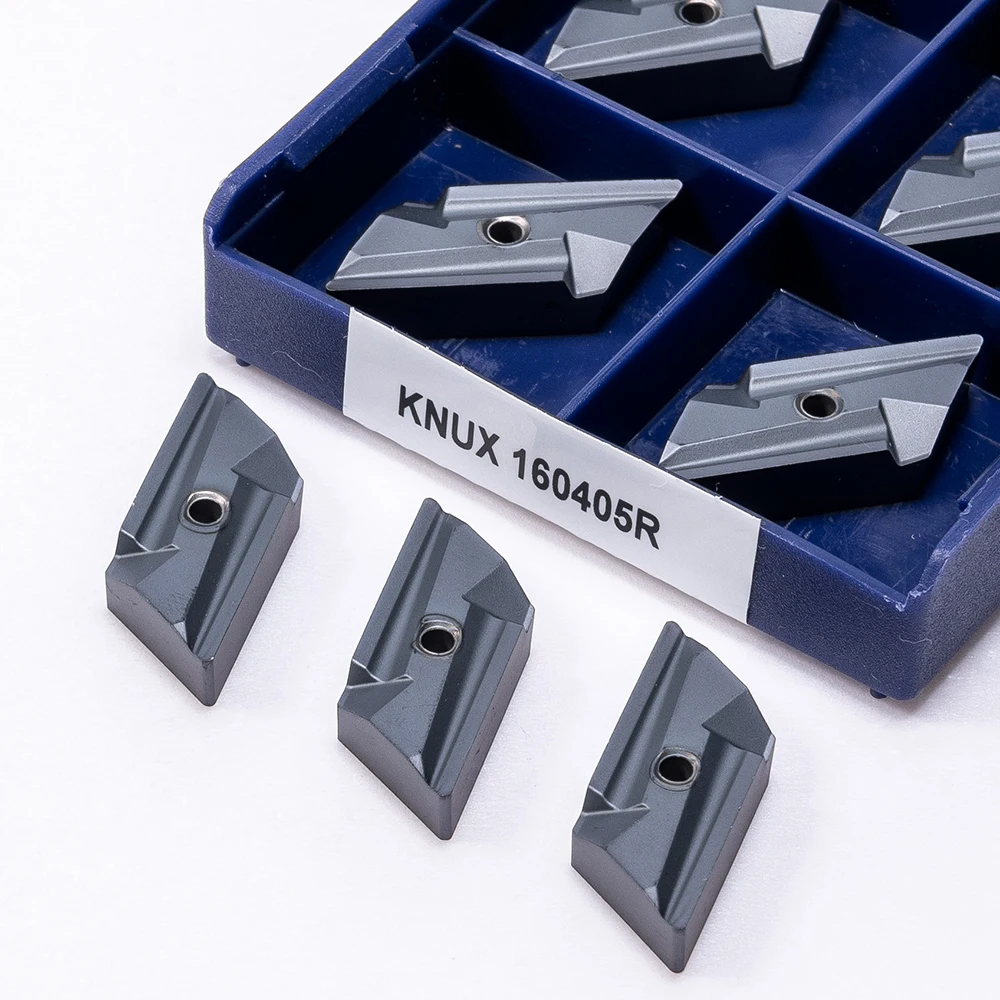 10 stücke KNUX160405R CNC Klinge Hartmetall Einfügen KNUX160405R NN LT10 Hohe Qualität Original Metalleinsatz Drehmaschine Werkzeug Schneiden Werkzeug