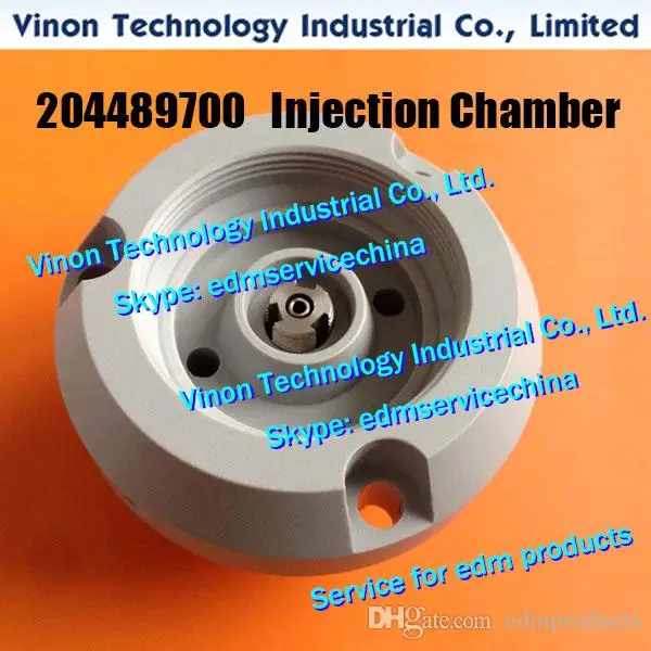 204489700 CUT20 Upper Injection Chamber Ø70x44L ROBOFIL 1020,2040 Upper injection chamber empty 448.970, 204.489.700, 448.970.0