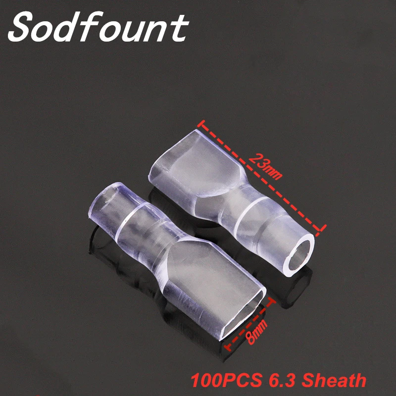 H62 Brass Tinned 6.3mm 4.8mm 2.8mm 7.8mm 9.5mm  Automotive Connector Female Male Terminals Car Speaker Electric Wire Connectors