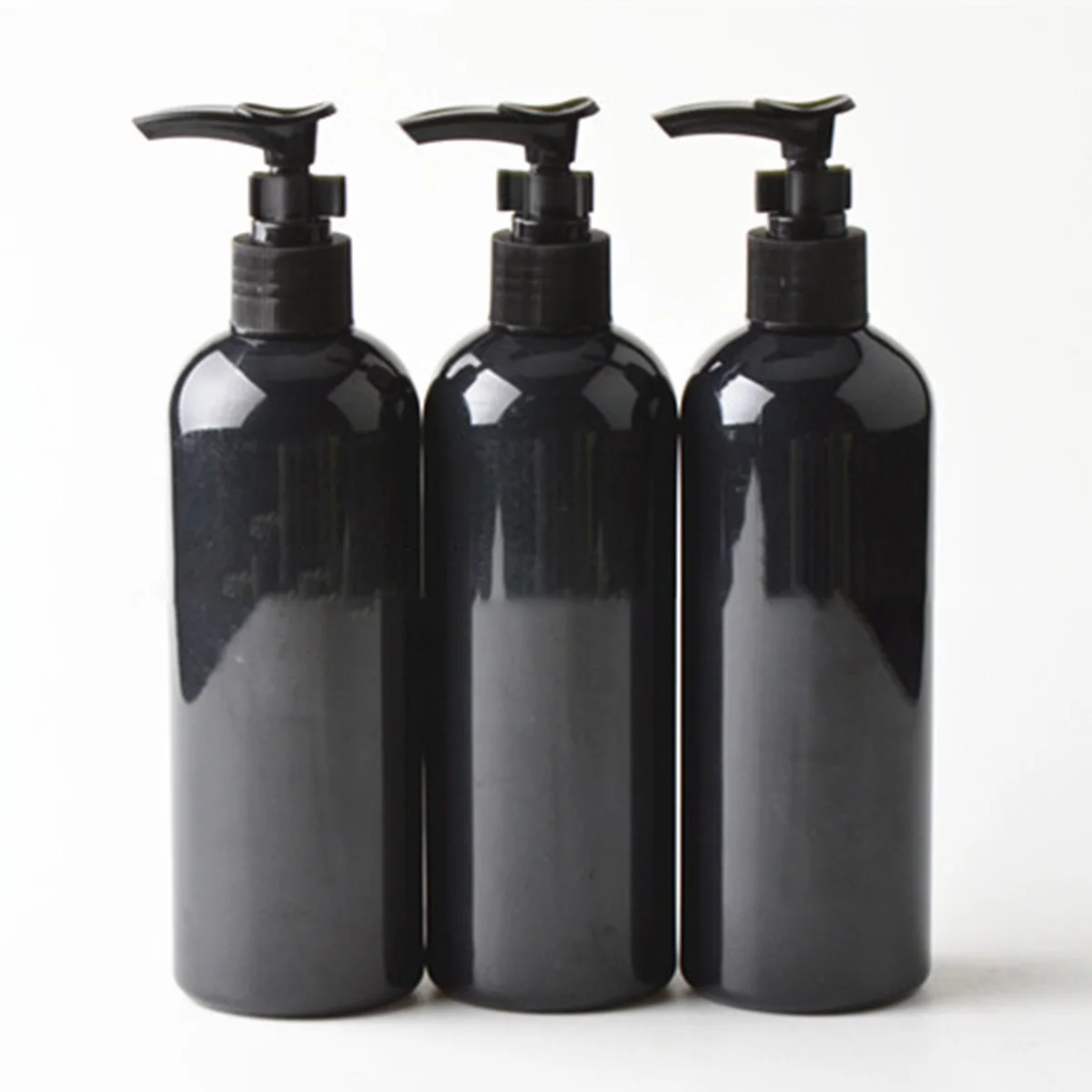 3pcs 300mL Empty Lotion Pump Bottle Pump Shampoo Soap Dispenser Refillable Water New Bathroom Portable Soap Dispensers