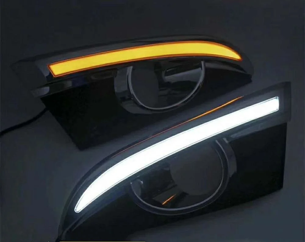 

Eosuns Led Daytime Running Lights with Yellow Turn Signal for Chevrolet Captiva