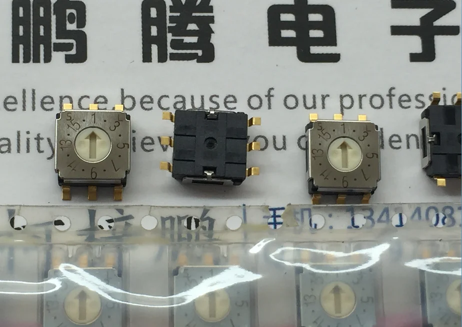 COPAL japonais SA-7050TB 0-F/16 bit, code rotatif, code de commutation, patch 6 pieds, code positif 3:3, 1 pièce