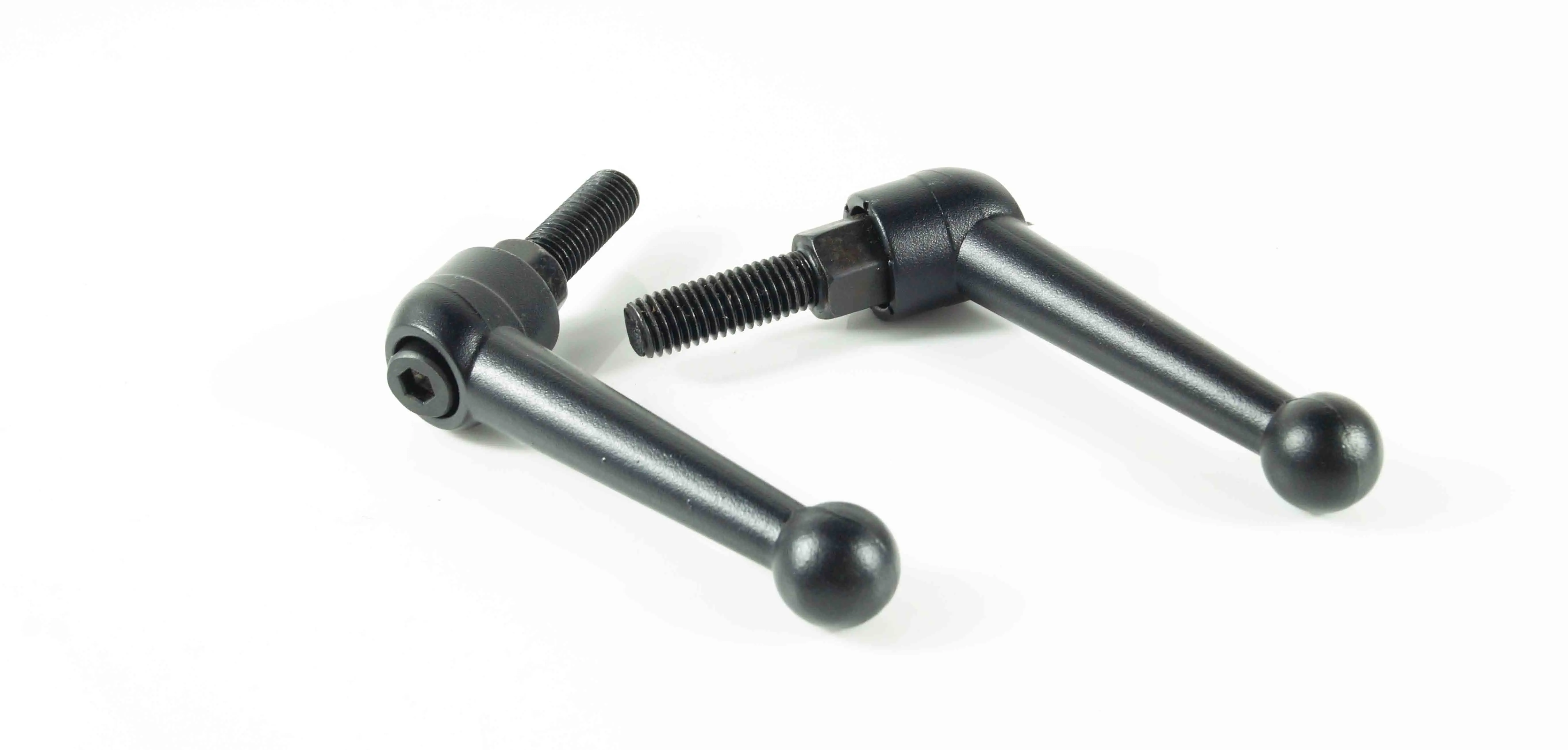 M10 Black Orange Solid Adjustable Handle Clamping Tension Lever Arm