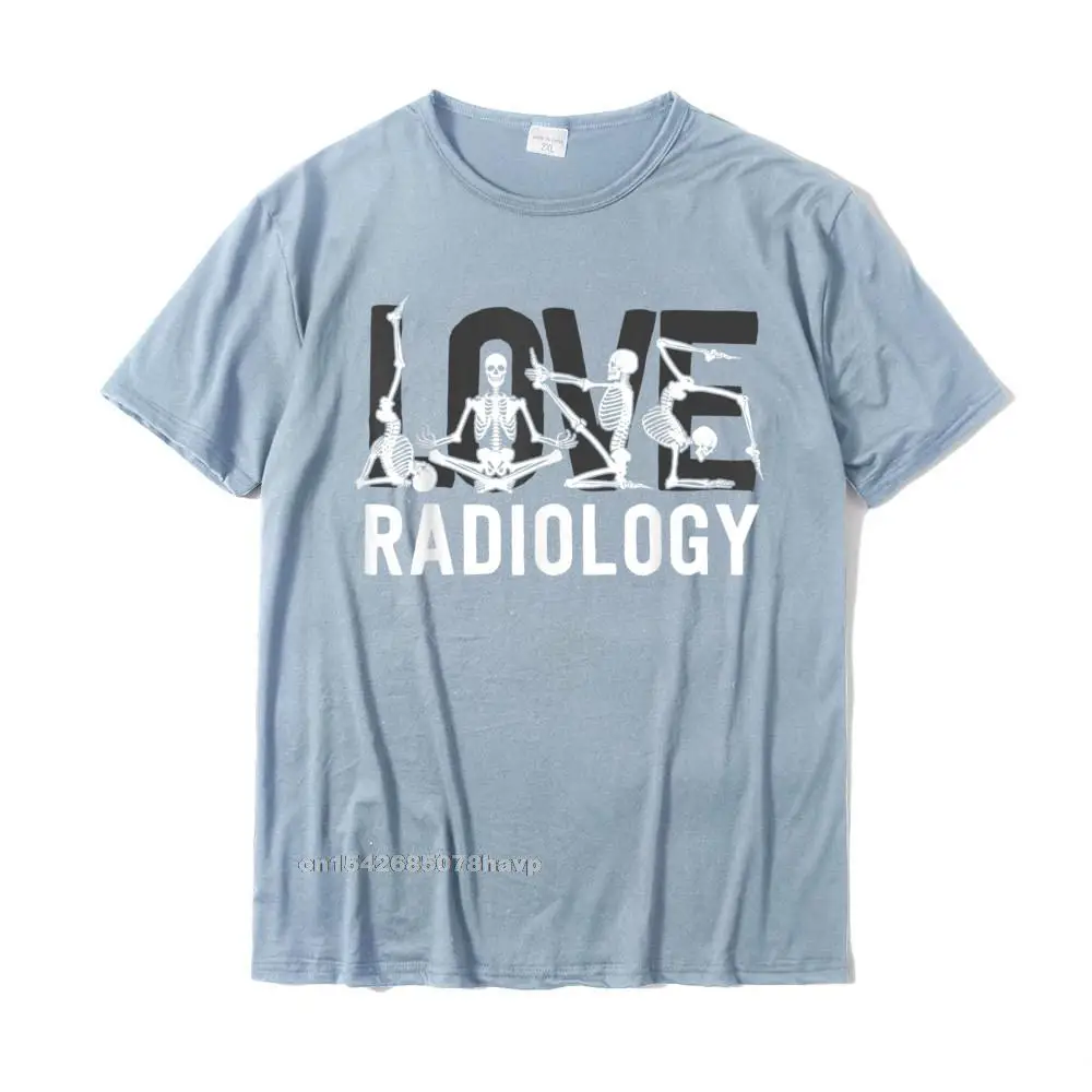 Love Radiology Tech Gifts Radiologist X-Ray Technologist T-Shirt Cotton Camisa Tees Brand Mens T Shirt Fashionable