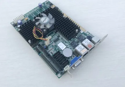 HPC-1711CLD2N Ver.A3 Original IPC Board PCI Slot Industrial motherboard Half-Size CPU Card PICMG1.0 Mainboard with CPU RAM