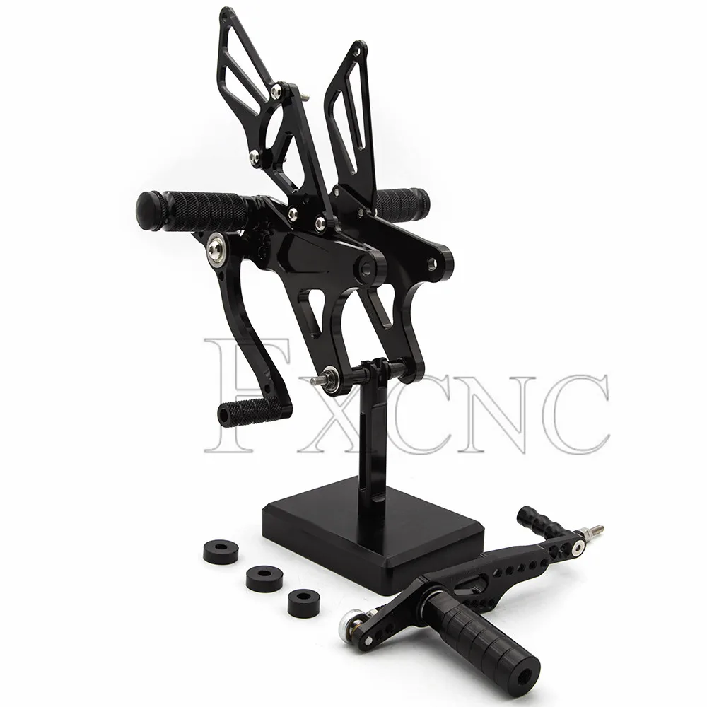 Quick Shifter Rearset For Yamaha YZF R1 YZF-R1 YZFR1 2009 2010 2011 2012 2013 2014 Adjustable Footpeg Footrest Rear Set Foot