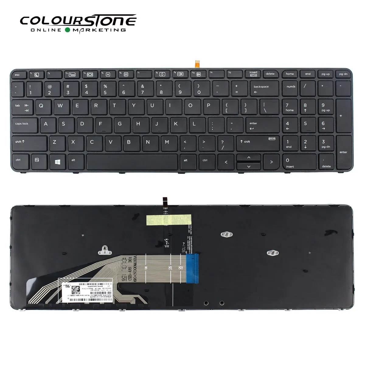 

New US Laptop Keyboard For HP ProBook 450 G3 G4/455 G3 G4/470 G3/470 G4 English Notebook Black Keyboard With Backlit