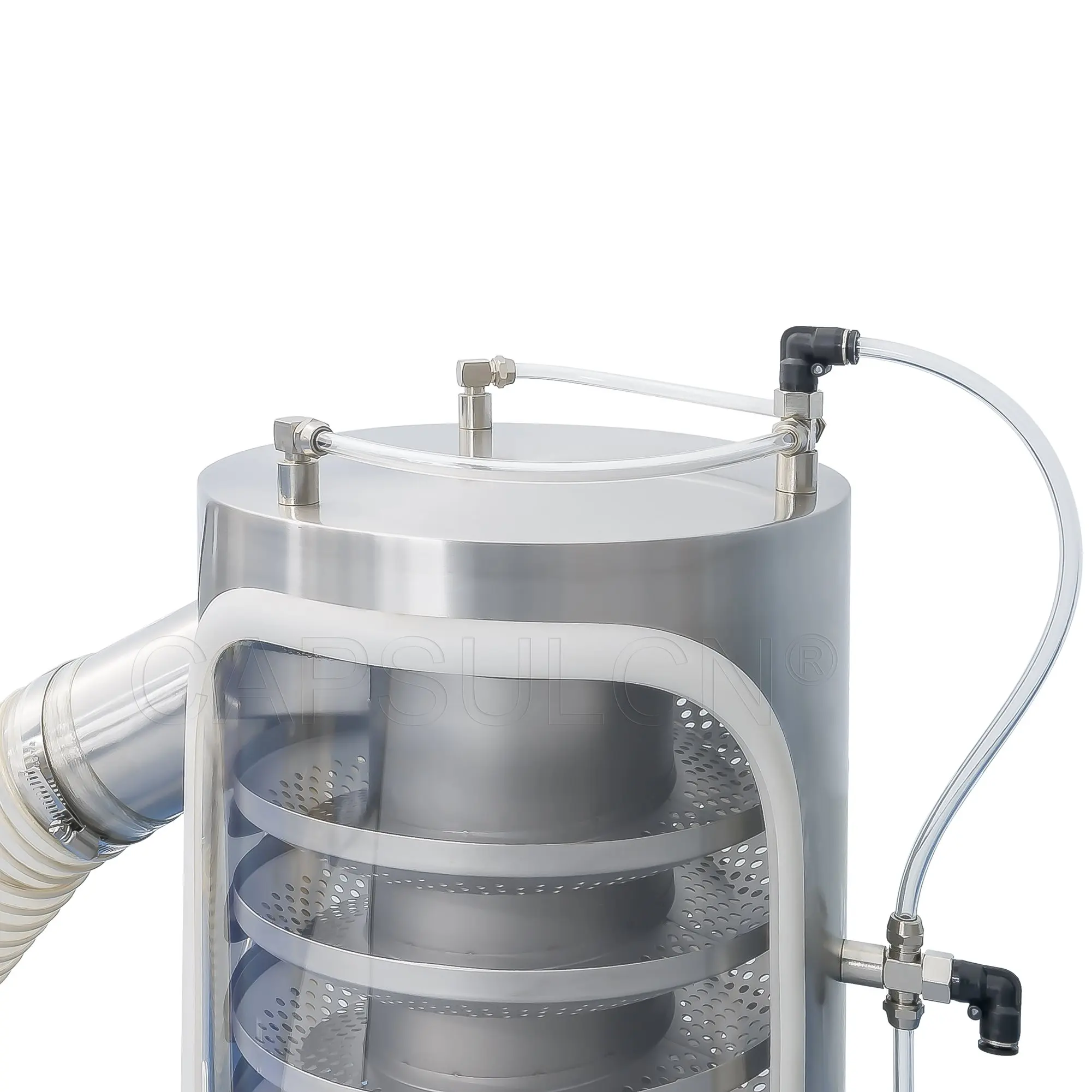 PowCN-Sif T750 Uphill Tablet Deduster / Powder Sifting Machine, Sieve shaker