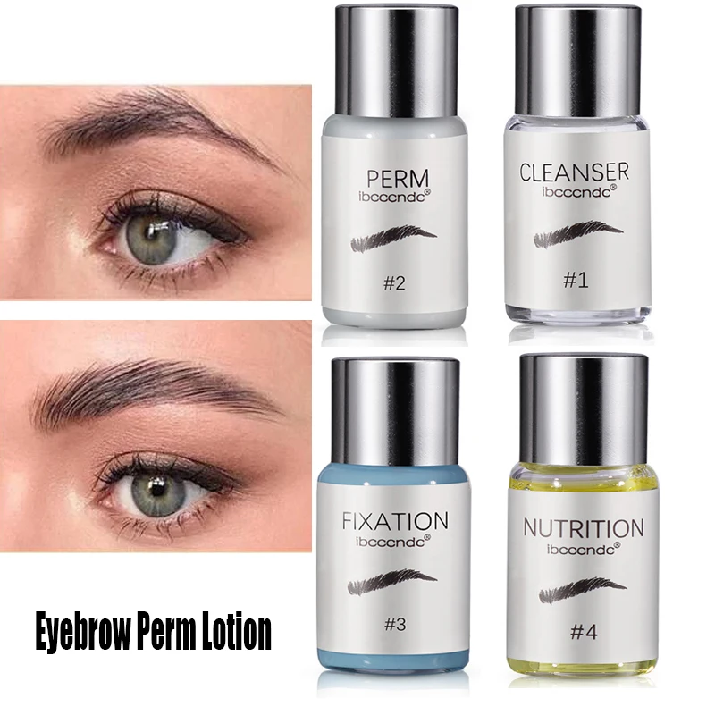 5ml Brow Lamination Kit Eyebrow Perm Lotion Eye Brow Lifting Semi-permanet Beauty Salon Brow Lift Perming Nutrition Eyebrow