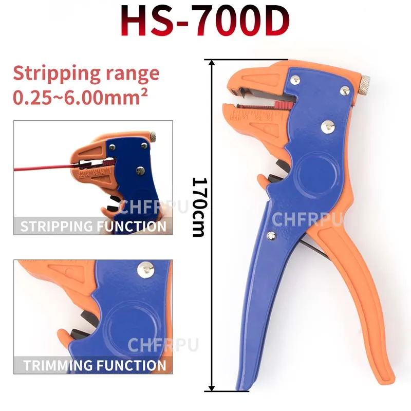Tool Multi-purpose crimp termin Cable Wire Stripper Cutter Crimper Automatic Multifunctional Crimping Stripping Plier Tools Hand