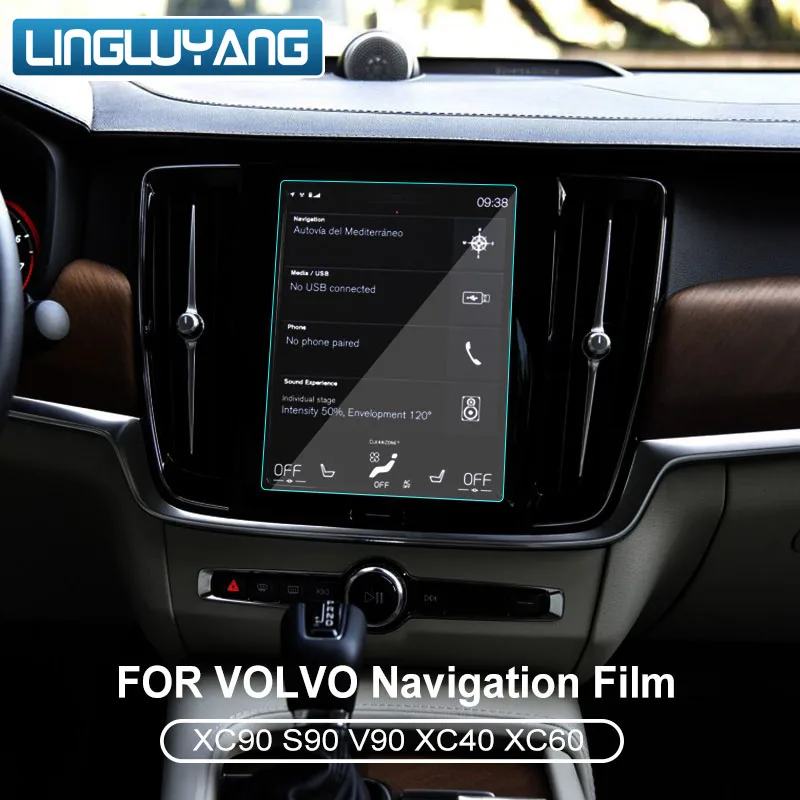 

for volvo S90 v90 xc60 xc40 xc90 s60 v60 navigation film tempered film Screen protection film