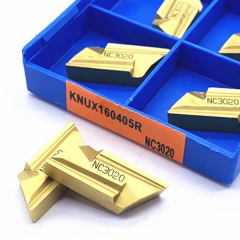 10PCS KNUX160405 NC3030 NC3020แทนเครื่องมือตัดแทรกเหล็กเครื่องมือ KNUX160405R NC3030 | เครื่องมือ | - AliExpress