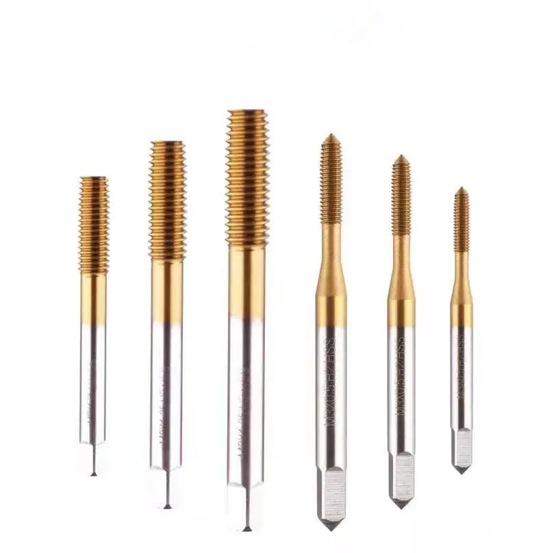 Melt Drill Bit Tungsten Steel Alloy Tensile Drill Bit M3 M4 M5 M6 M8 M10 M12 Flat And Round Mouth Type Extrusion Tap