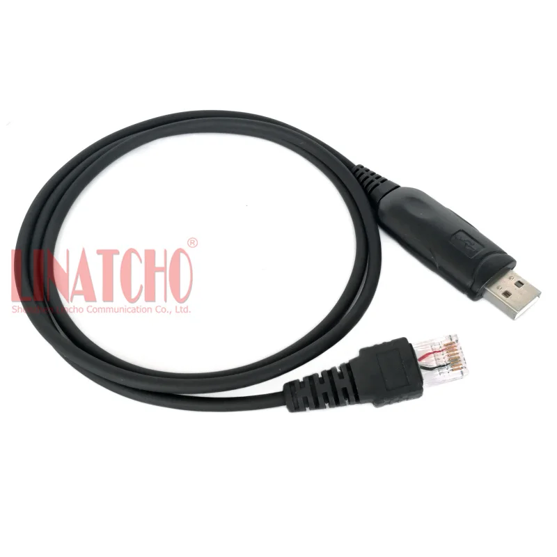 

8-PIN RJ-45 TM-271A TM471A TM-261A TK-7102 TK-7108 Car Mobile Radio USB Programming Cable