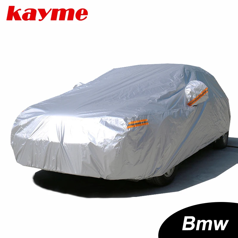 

Kayme waterproof car covers outdoor sun protection cover for car for BMW e46 e60 e39 x5 x6 x3 z4 e90 e36 e34 e30 f10 f30 sedan