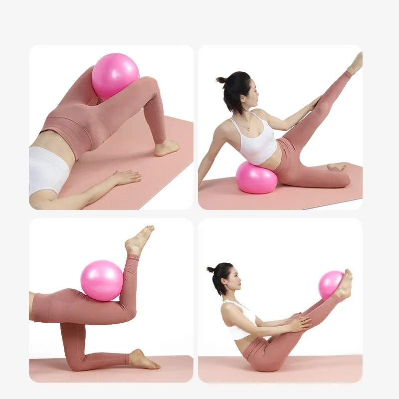 Anti-Pressure Explosion-Proof Mini Yoga Ball Yoga Exercise Gymnastics Pilates Yoga Balance Ball Home Training Fitness Ball 20-25