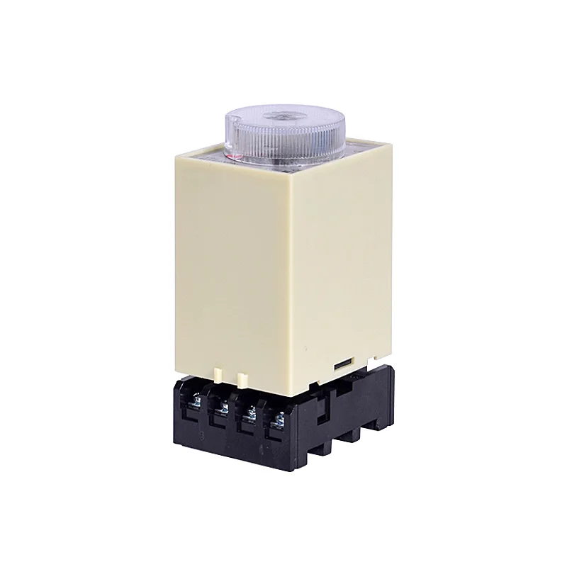 ST3P Time Limit Relay JSZ3 A-A B C D Power-on Delay AC220V/110V/380V/36V DC24V/12V  With Base Socket 2NO2NC