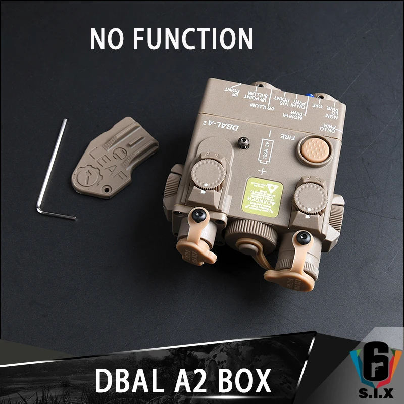 Tactical Plastic DBAL-A2 Dummy Model Laser Sight Light DBAL A2 Indicator No Function NO Switch With QD Mount Fit Picatinny Rail