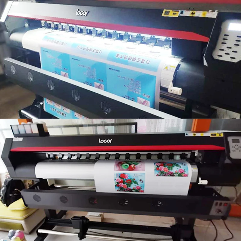 Imagem -06 - Polegada Eco Inkjet Printer Machine Vinyl Digital Flex Printing Machine Banner Large Format Eco Solvent Printer 1.6m 64