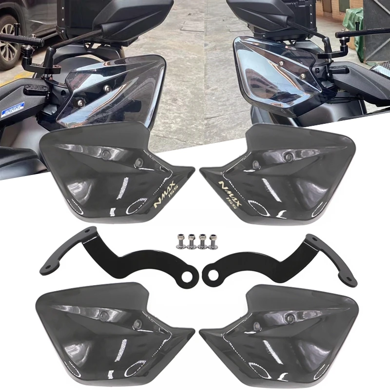 

For YAMAHA NMAX155 XMAX300 NVX155 AEROX155 Motorcycle Accessories Handguard Plastic Hand Guard Shield Protector