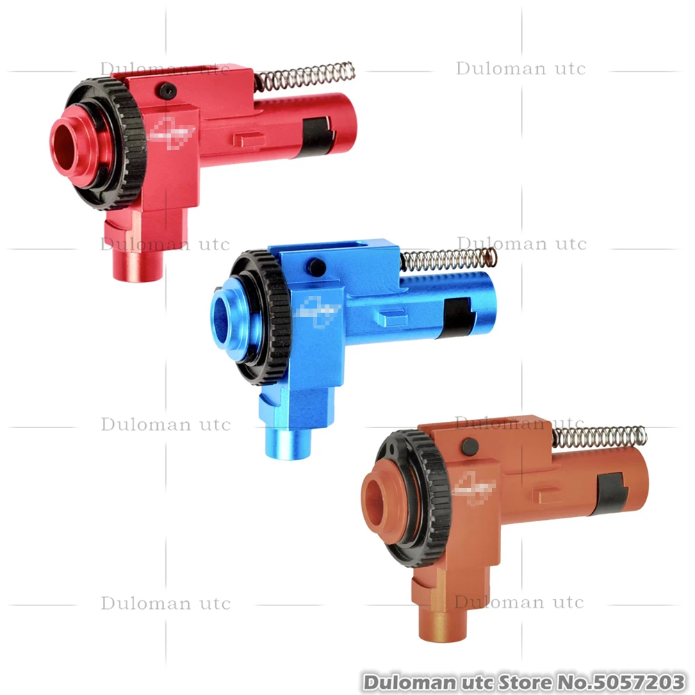 Duloman PRO CNC Machined Aluminum One-Piece Rotary Hop-Up Chamber AEGs Version 2 Gearbox Parts