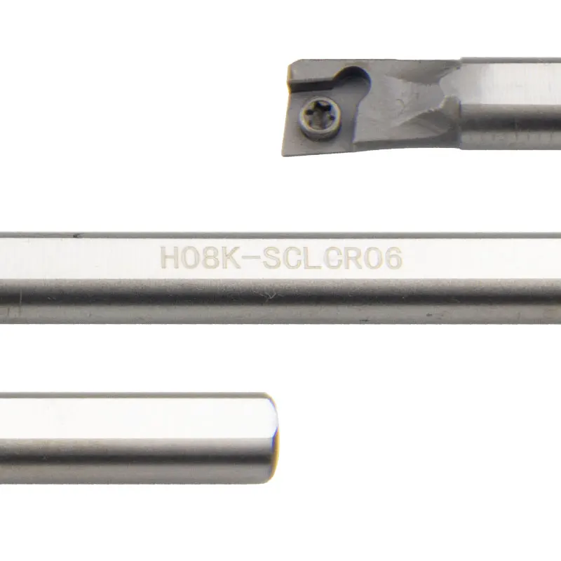 High speed steel arbor H08K-SCLCR06 H10K-SCLCR06 H16Q-SCLCR09 Internal hole Turning Tool CCMT carbide blade lathe tool set