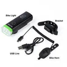 USB Rechargeable Bike Front Light #6