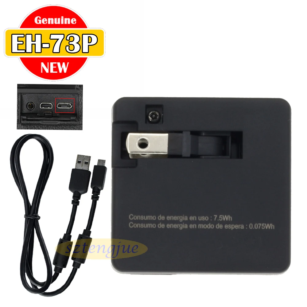 New Original EH-73P AC Adapter Charger For Nikon COOLPIX A300 A900 B700 P1000 W100  W300 KeyMission 80 170 360