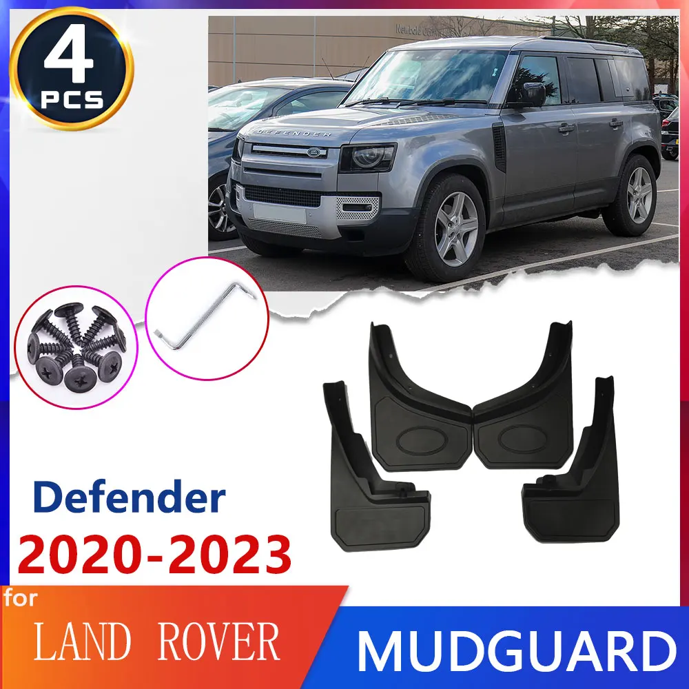 

Car Tire Fender Mud Flaps For Land Rover Defender 2020-2023 Vauxhall Holden MK1 Guards Mudflap Mudguards Car Goods 2020 2021