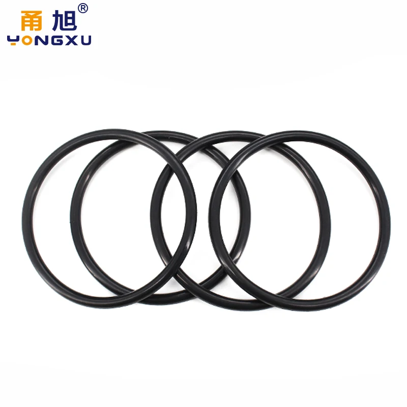 NBR O Ring Seal Gasket Thickness CS4mm OD12-200mm Wear Resistant Automobile Petrol Nitrile Rubber O-Ring Waterproof Black.-.