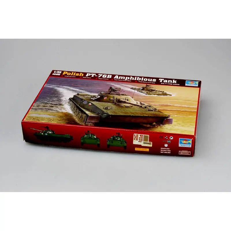 

Trumpeter 00382 1/35 Polish PT-76B Amphibious Tank - Scale Model Kit