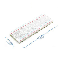 MB-102 New Breadboard 830 Point Solderless PCB Bread Board MB102 Test Develop DIY