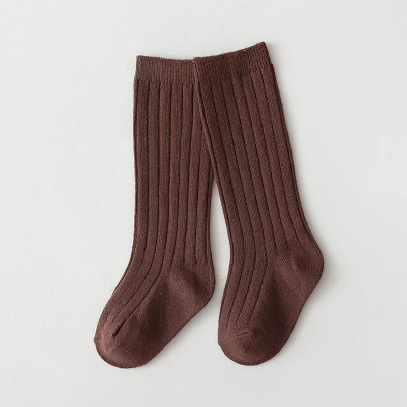 Spanische Kindersocken, gestreift, für Jungen und Mädchen, Baumwollsocke, atmungsaktiv, kniehoch, lange Baby-Socken, Schuluniform-Socken, 0–7 Jahre – Detail 30
