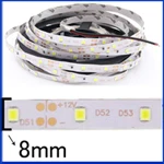 Waterproof 12V LED Strip Light 60 LED/m Warm White Flexible LED Strip Light 1m 2m 3m 4m 5m Replacement for 5050 RGB Black PCB