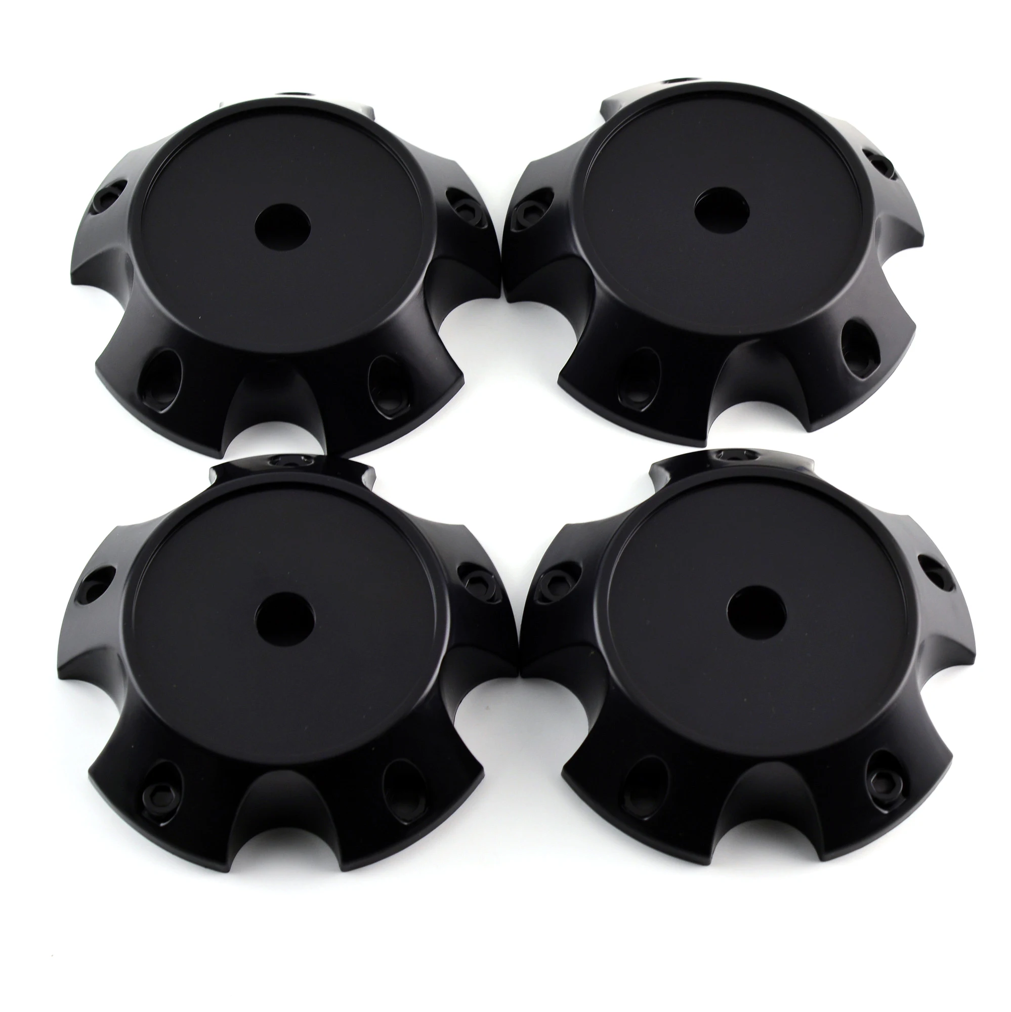 4pcs 127mm 115mm Black Wheel Rim Center Caps Cover Fit For MAT Off-Road Anti-Off Wheel #MCD8406YA01 Car Accessories Decoration