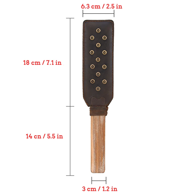 Pull-Up Genuine Leather Whip Bdsm Spanking Paddle Bondage Flogger Wooden Handle Steel Lining Sex Toys For Couples Adult Game