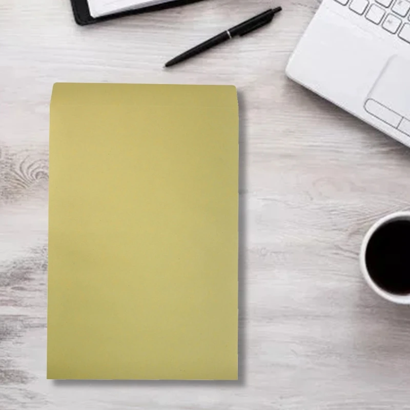 Bộ 50 A4 Bao Tập Tin Giá Đỡ Lưu Trữ Gói 9.01X12.75Inch 100 Tờ Công Suất Tự Dính Bao Da Cho văn Phòng Học Cung Cấp