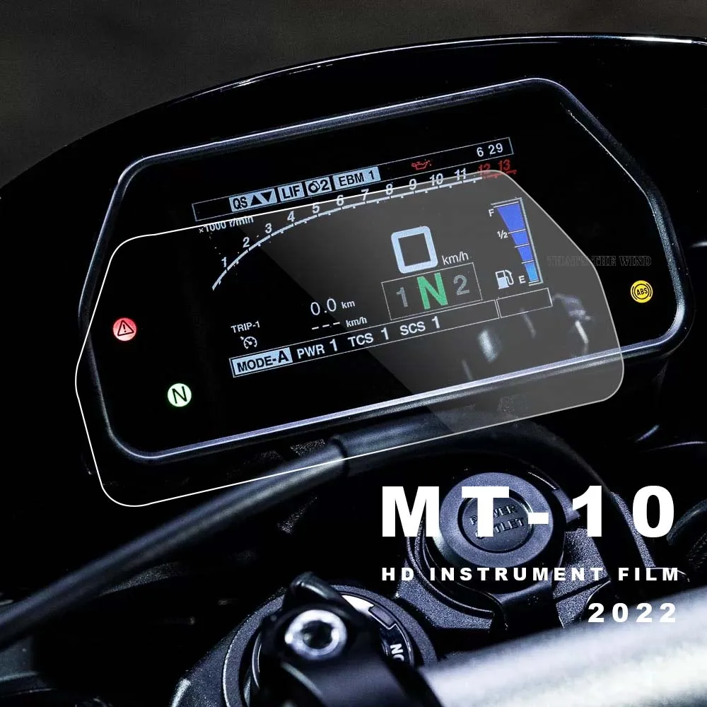 For yamaha mt 10 2022 accessories Mt10 sp accessory Screen Dashboard Motorcycle Scratch Cluster Protection Instrument Film