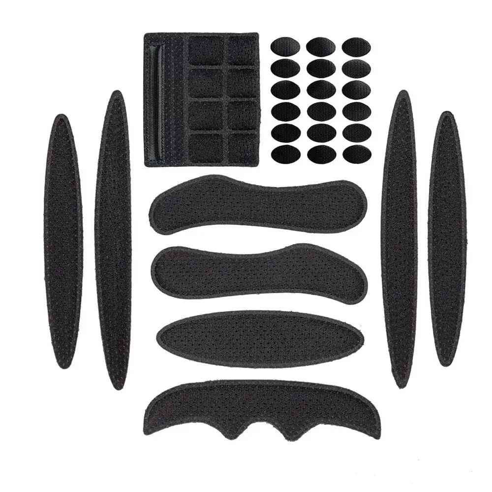 Helmet Padding Kit 27Pcs Bicycle Replacement Universal Foam Pads Set for Bike Motorcycle Cycling Helmet