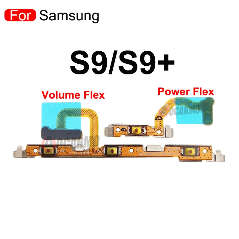 For Samsung Galaxy S8 S9 S10 Plus S21Ultra S21+ S10e S9+ S8+ S10+ Power On Off Volume Buttons Up Down Flex Cable Repair Parts