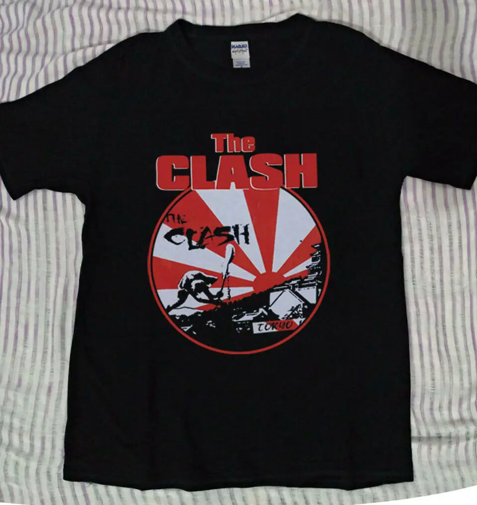 The Clash Nakano Sun Plaza Hall Tokyo Tour T Shirt Tee