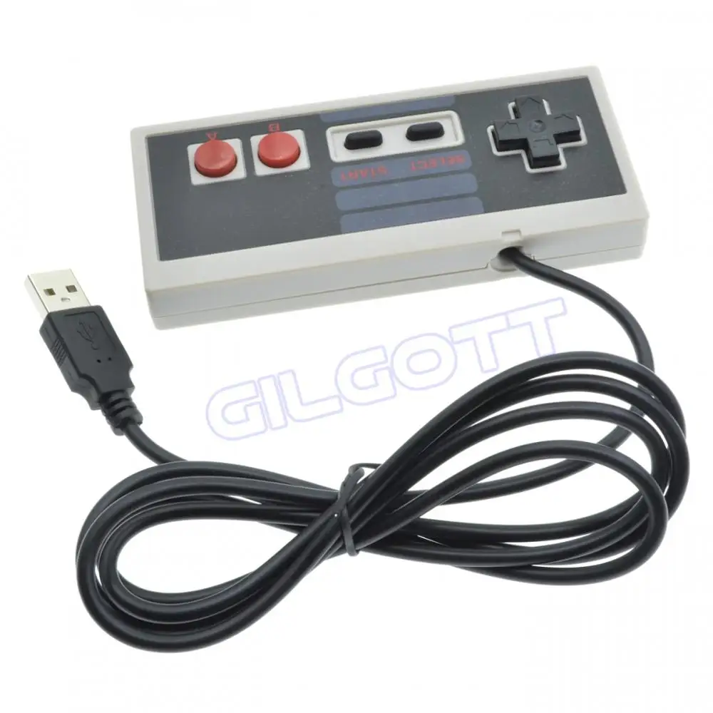 for NES USB PC Controller Computer Video Games Handle Retro USB Wired Gamepad for NES Joystick Controller Manette