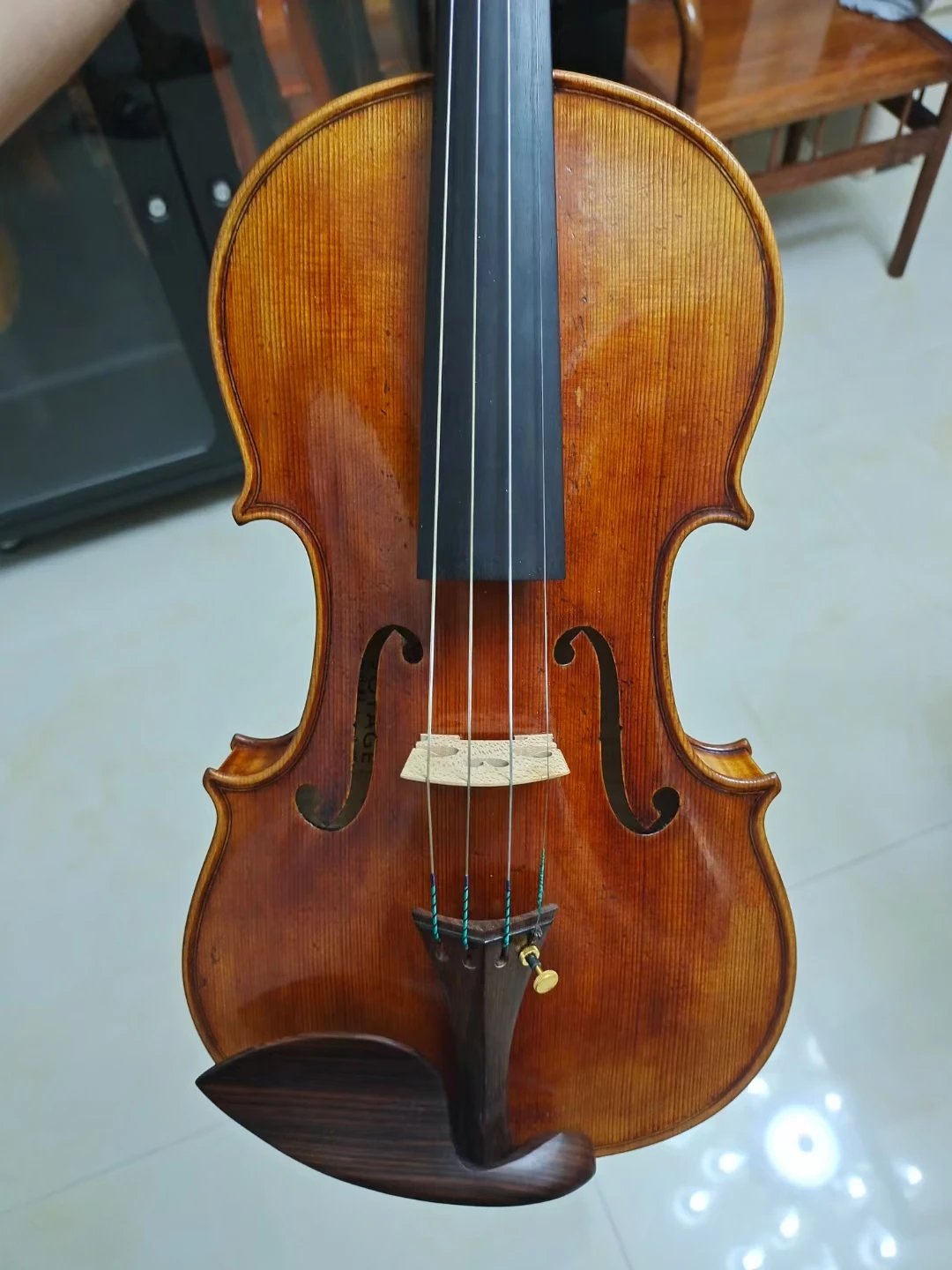 European spruce old material！ Italy Top Oil Varnish!A Great Stradivari 4/4 Violin! free case bow rosin violino accessories скрип