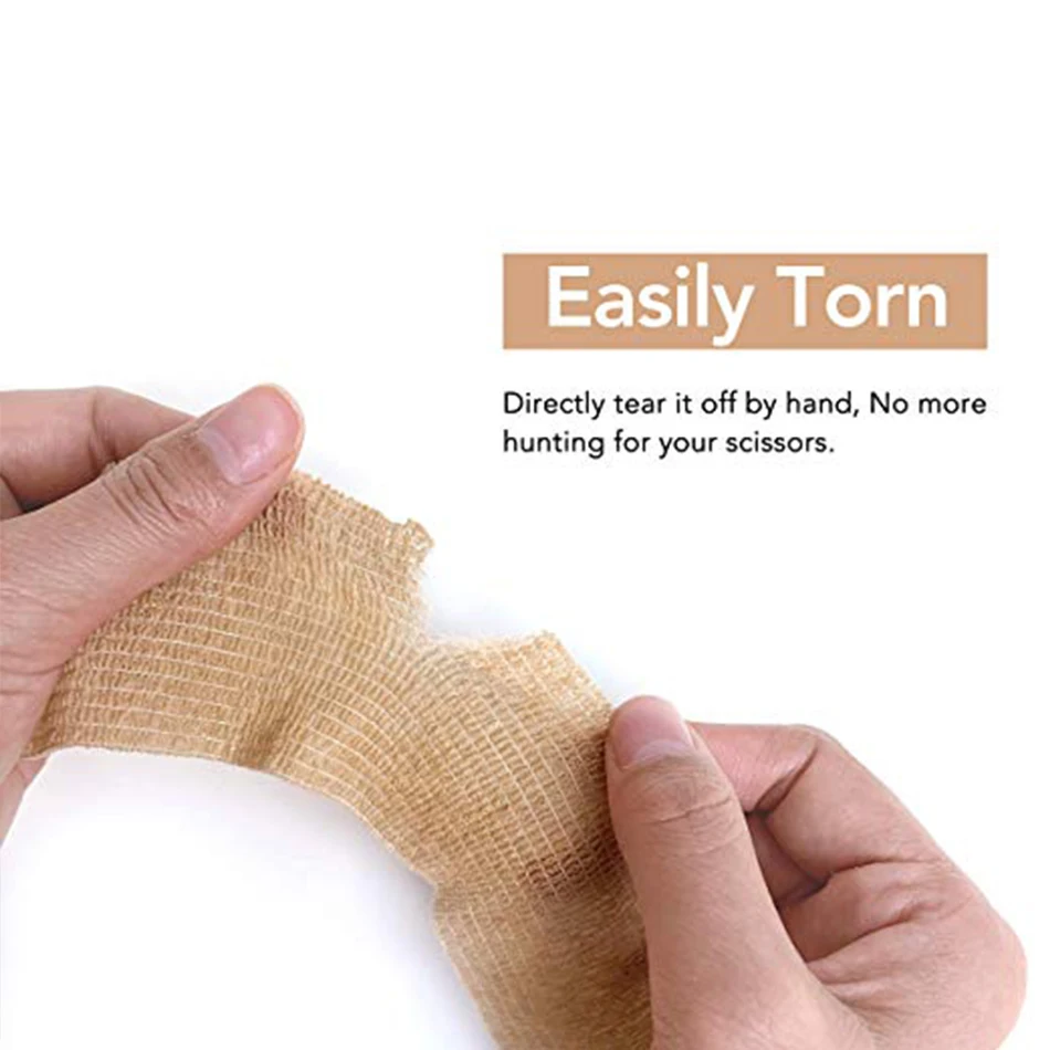 WorthWhile 5CM*450CM Self Adhesive Elastic Bandage Non-woven Fabric Tape Fitness Gear Knee Elbow Support Injury Pad