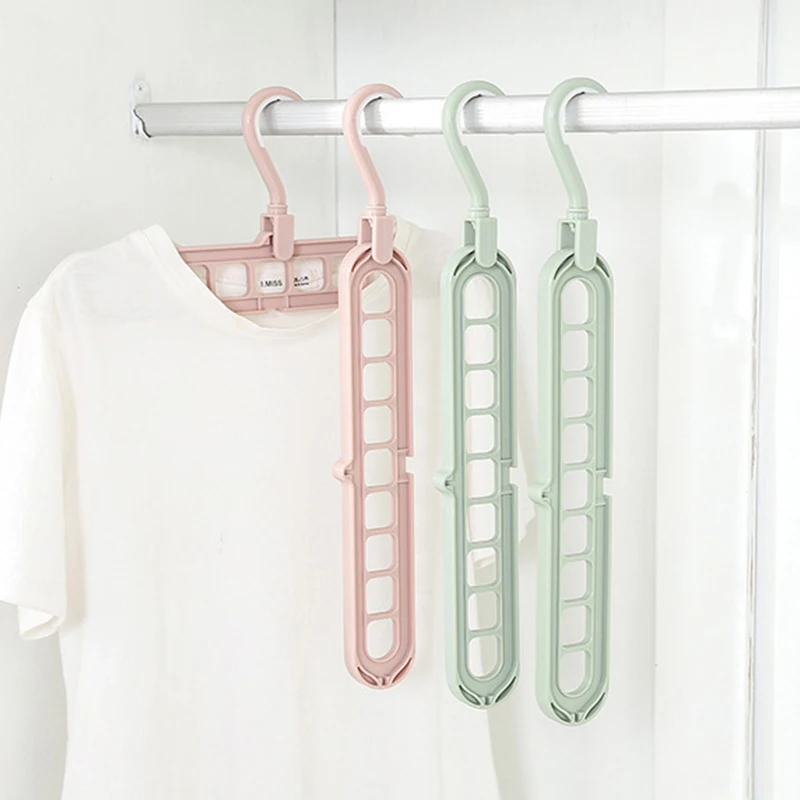 Magic Multi-Port Support Wonder Hangers For Clothes Drying Rack Multifunction Plastic Clothes Rack Drying Hanger Storage Hangers