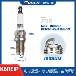 China Original Iridium Platinum Spark Plug TORCH K6REIP Replace for Candle 0242240665 Denso SKJ20CR-A8 PKJ20CR8 VW 03C 905 601 A