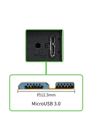 Micro USB3.0 TO USB3.0 5d4 online shooting cable Canon camera data cable Nikon camera computer cable SLR transmission cable