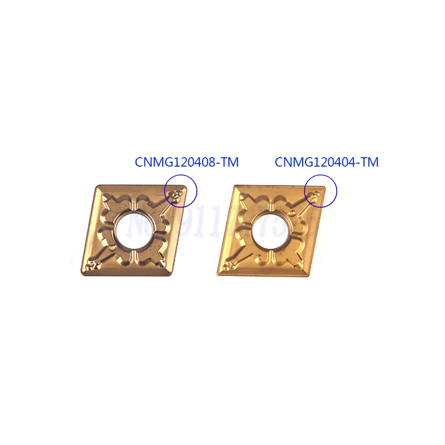 CNMG120404-TM CNMG120408-TM LF9018 High quality CVD coating inserts Carbide CNC lathe turning inserts for processing steel parts