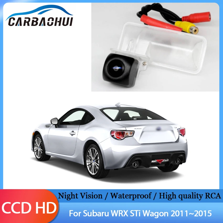 

170 degrees HD CCD 1280P Car Rear View Camera Night Vision Waterproof Reverse Reversing For Subaru BRZ 2012 2013 2014 2015